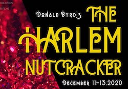 title card reads "Donald Byrd's The Harlem Nutcracker"