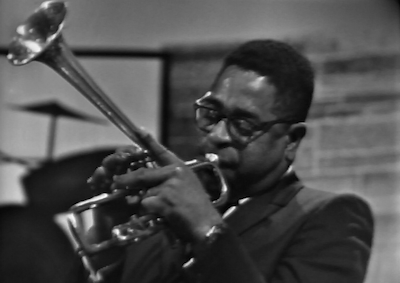 Trumpeter Dizzy Gillespie.