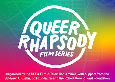 "Queer Rhapsody Film Series" logo.