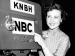Betty White pointing to a camera labeled KNBH NBC.